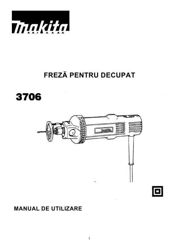 Mode d'emploi MAKITA 3706