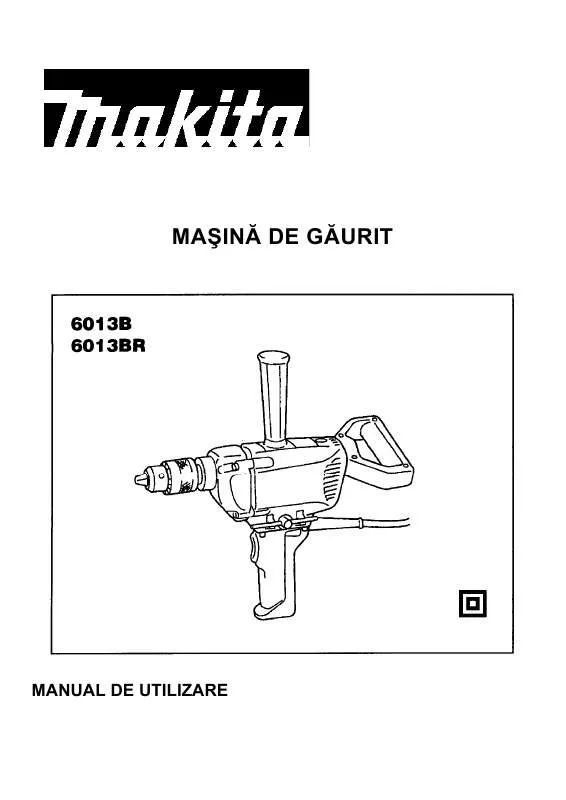 Mode d'emploi MAKITA 6013BR