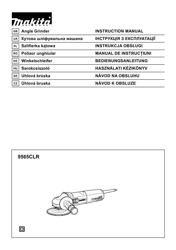 Mode d'emploi MAKITA 9565CLR