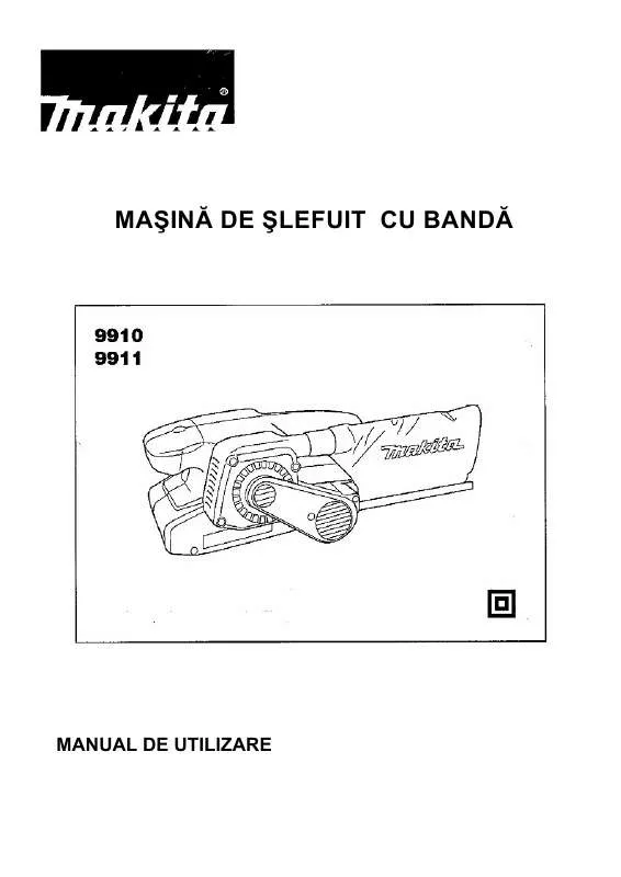 Mode d'emploi MAKITA 9910