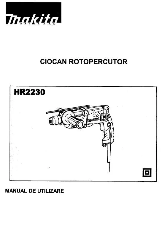 Mode d'emploi MAKITA HR2230