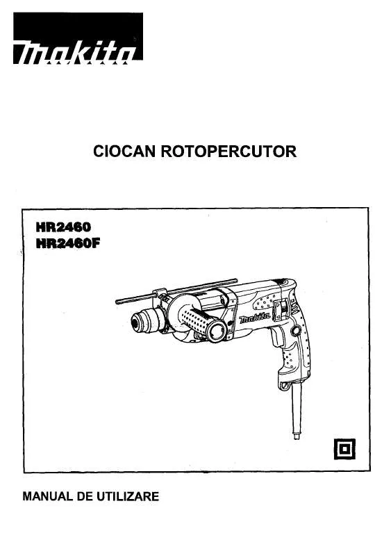 Mode d'emploi MAKITA HR2460