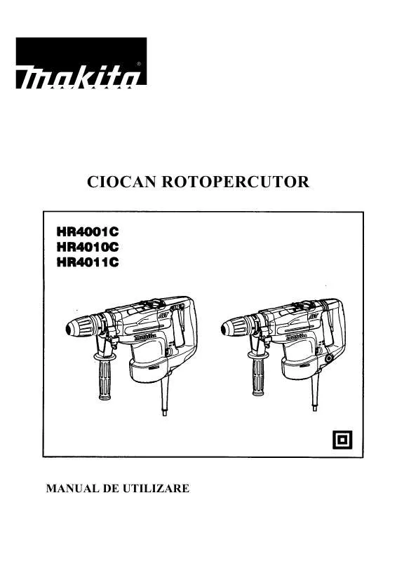 Mode d'emploi MAKITA HR4010C