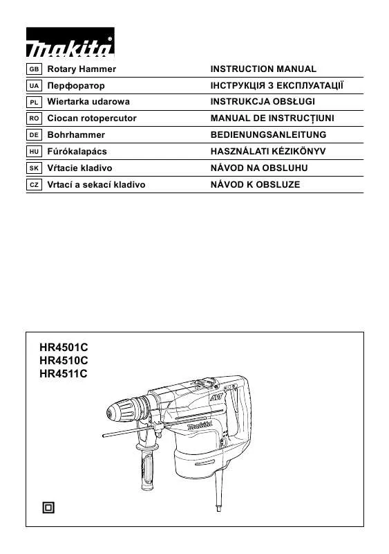 Mode d'emploi MAKITA HR4501C