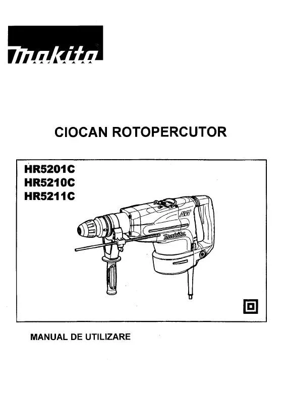 Mode d'emploi MAKITA HR5201C