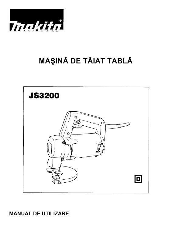 Mode d'emploi MAKITA JS3200