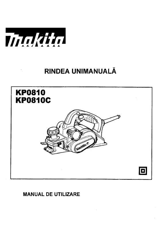 Mode d'emploi MAKITA KP0810