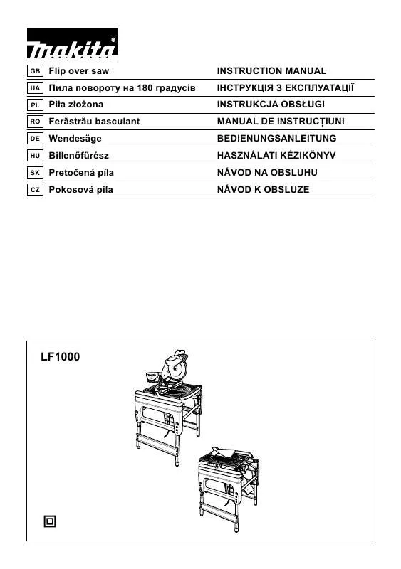 Mode d'emploi MAKITA LF1000