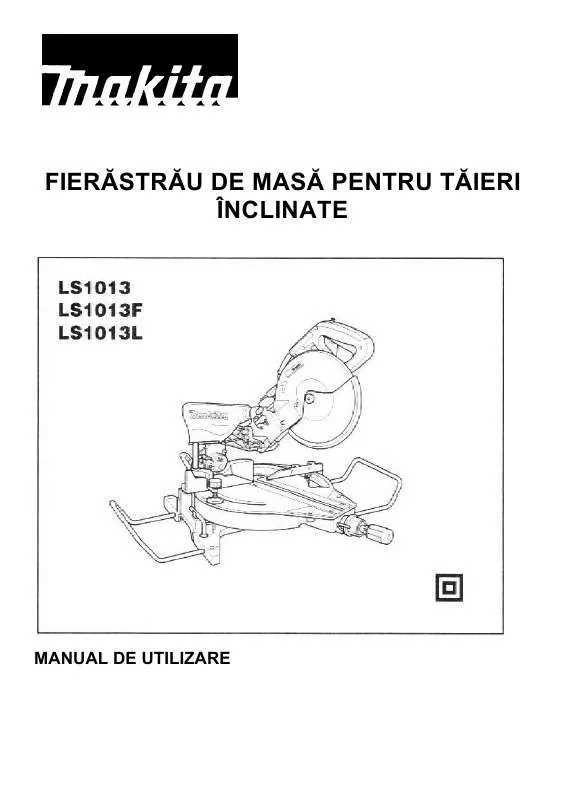 Mode d'emploi MAKITA LS1013L