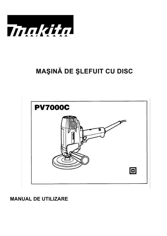 Mode d'emploi MAKITA PV7000C