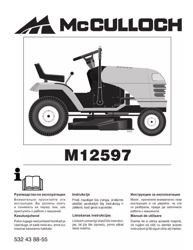 Mode d'emploi MCCULLOCH M12597