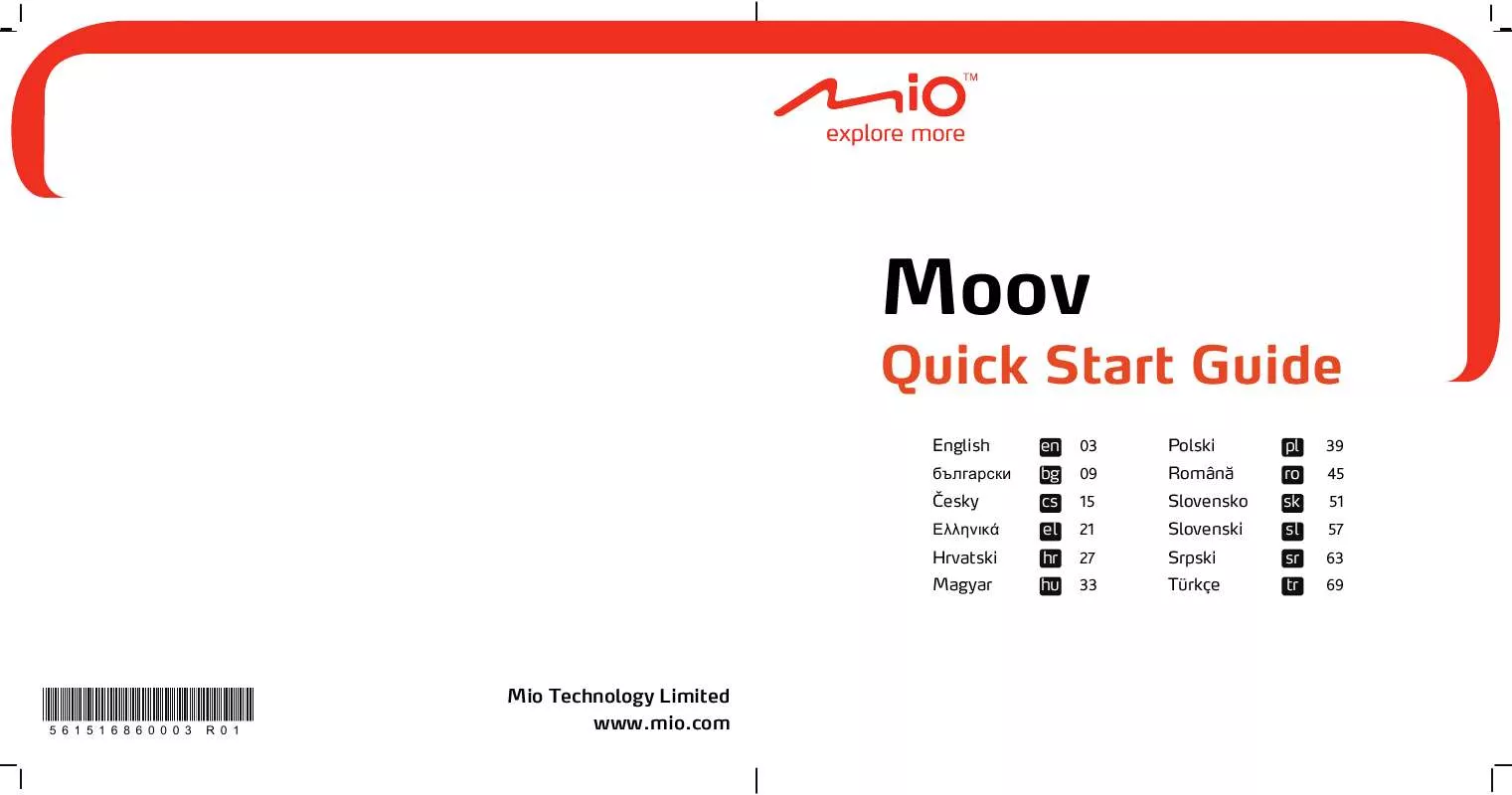 Mode d'emploi MIO MOOV 200