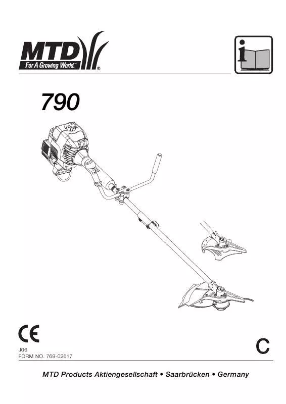 Mode d'emploi MTD 790