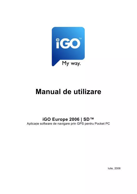 Mode d'emploi NAV N GO IGO 8