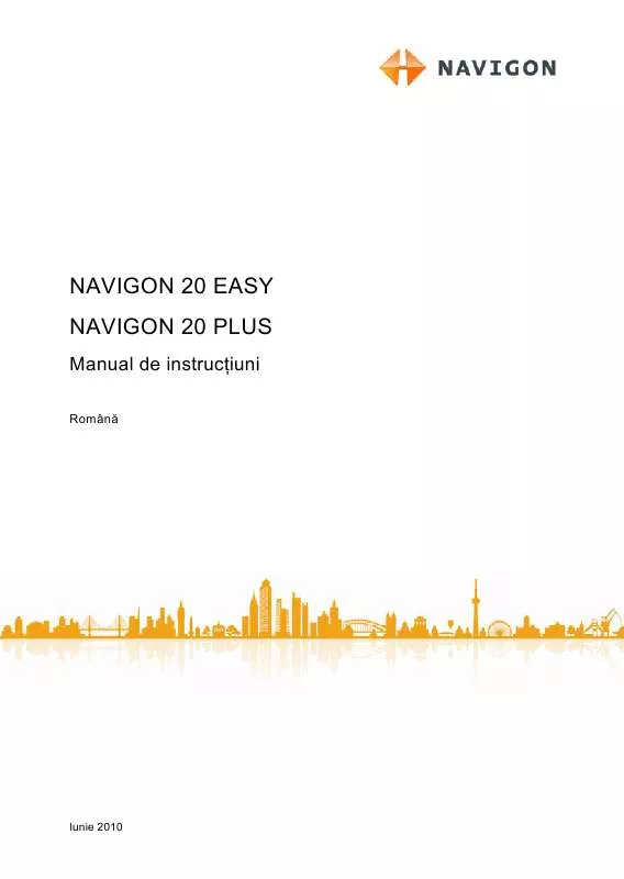 Mode d'emploi NAVIGON 20 PLUS