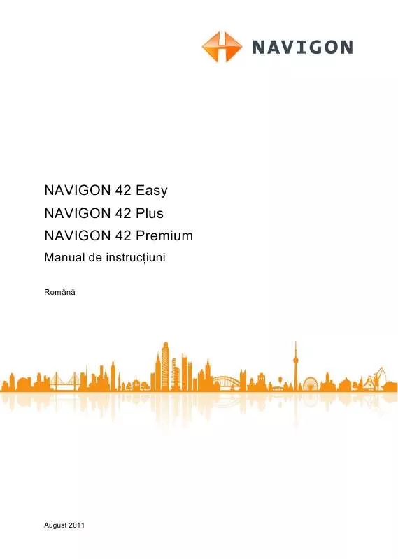 Mode d'emploi NAVIGON 42 PREMIUM