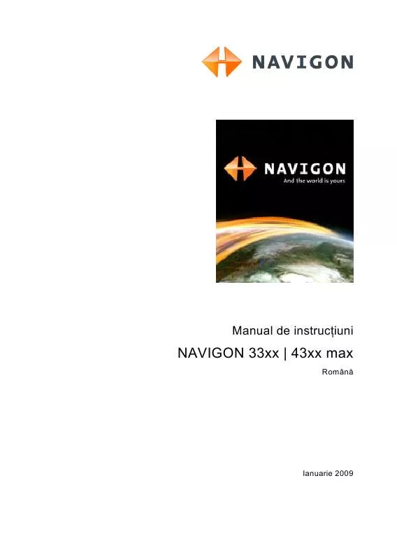 Mode d'emploi NAVIGON 4300