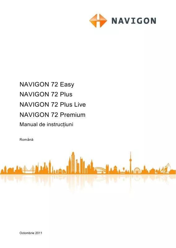 Mode d'emploi NAVIGON 72 PREMIUM