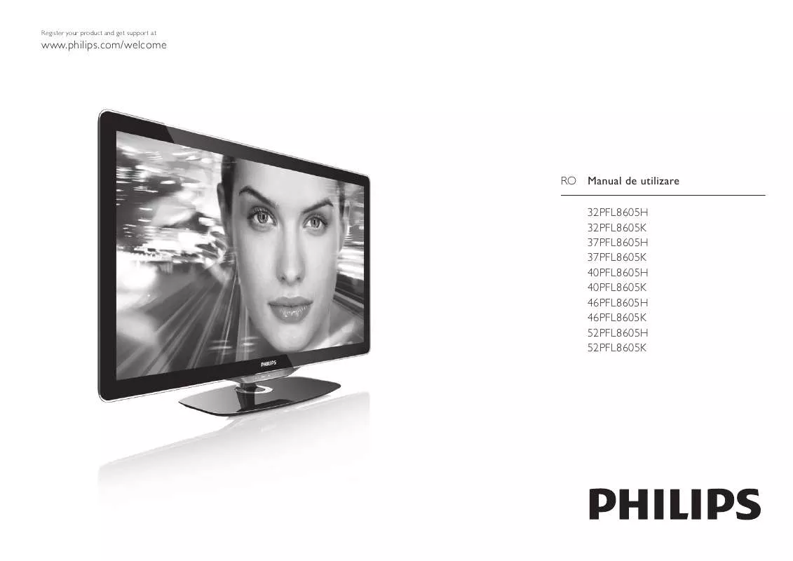 Mode d'emploi PHILIPS 40PFL8605H