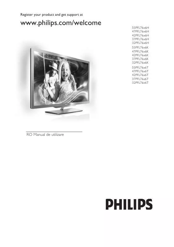 Mode d'emploi PHILIPS 42PFL7606T