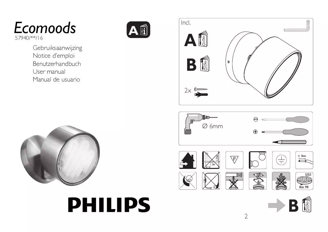 Mode d'emploi PHILIPS 57940-17-16