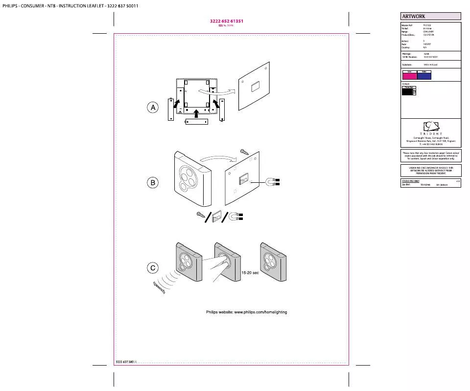 Mode d'emploi PHILIPS 69101-14-PH