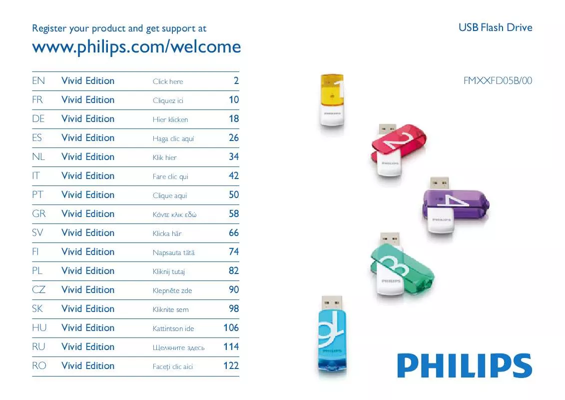 Mode d'emploi PHILIPS FM04FD05B