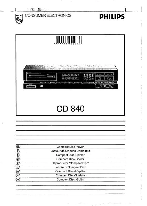 Mode d'emploi PHILIPS FWM582