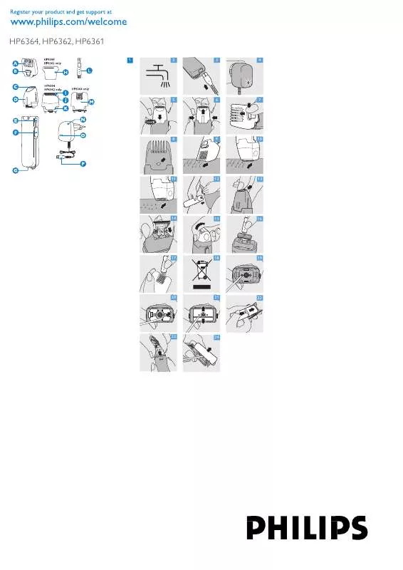 Mode d'emploi PHILIPS HP6361