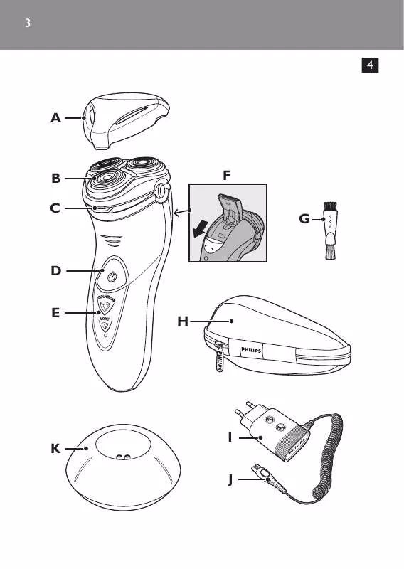 Mode d'emploi PHILIPS HQ 8255