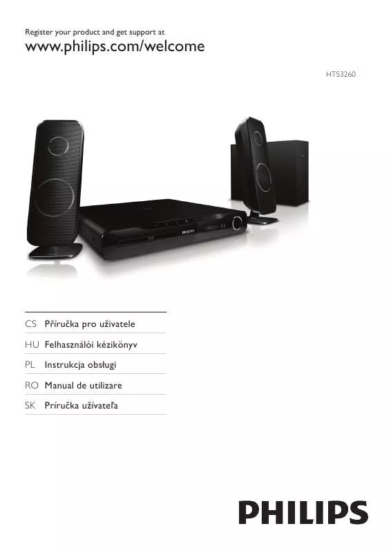 Mode d'emploi PHILIPS HTS3260