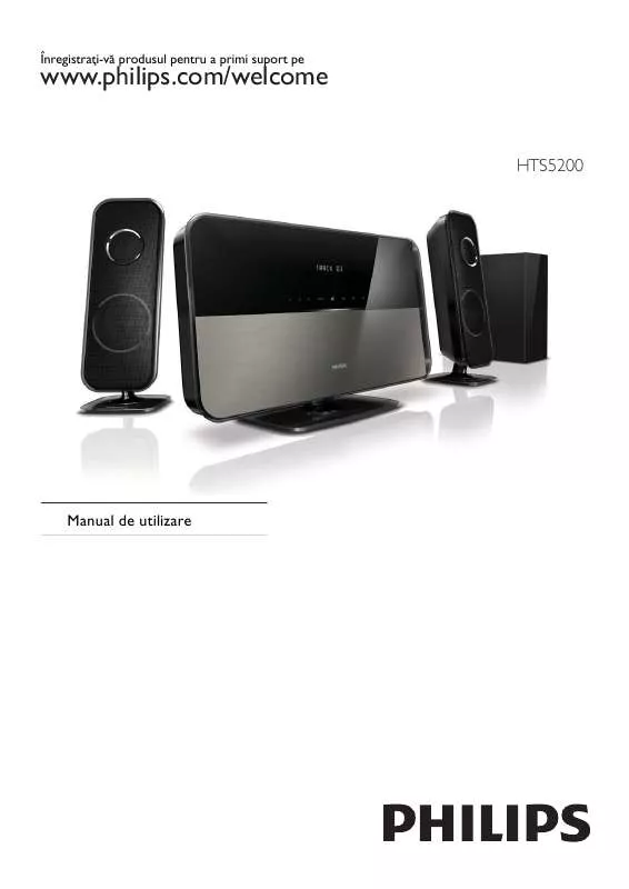 Mode d'emploi PHILIPS HTS5200