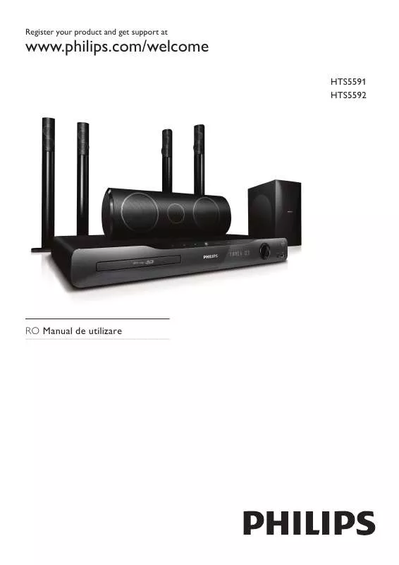 Mode d'emploi PHILIPS HTS-5591