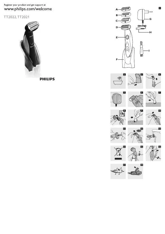 Mode d'emploi PHILIPS TT 2023