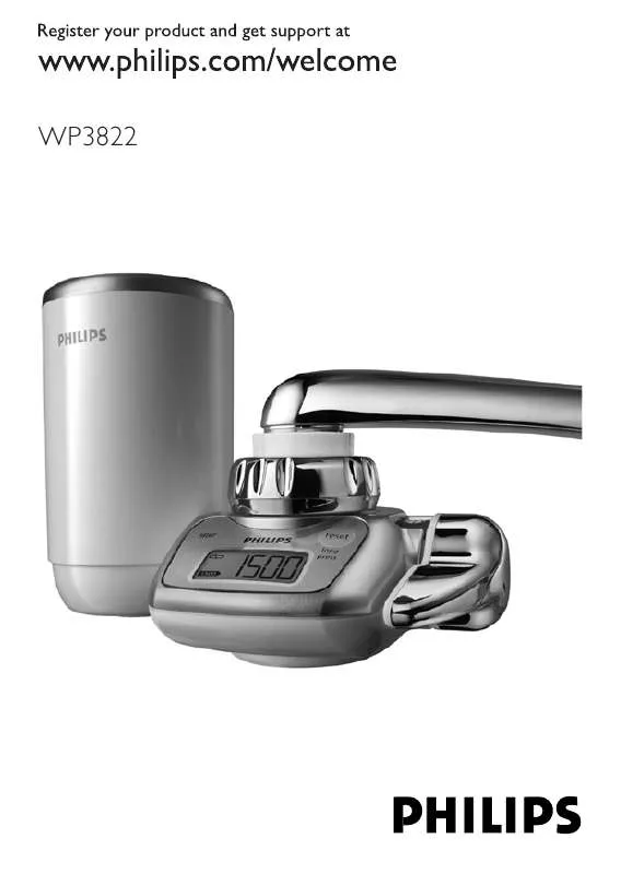 Mode d'emploi PHILIPS WP3822