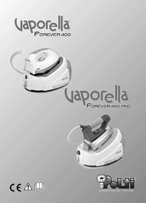 Mode d'emploi POLTI VAPORELLA FOREVER 400 INOX