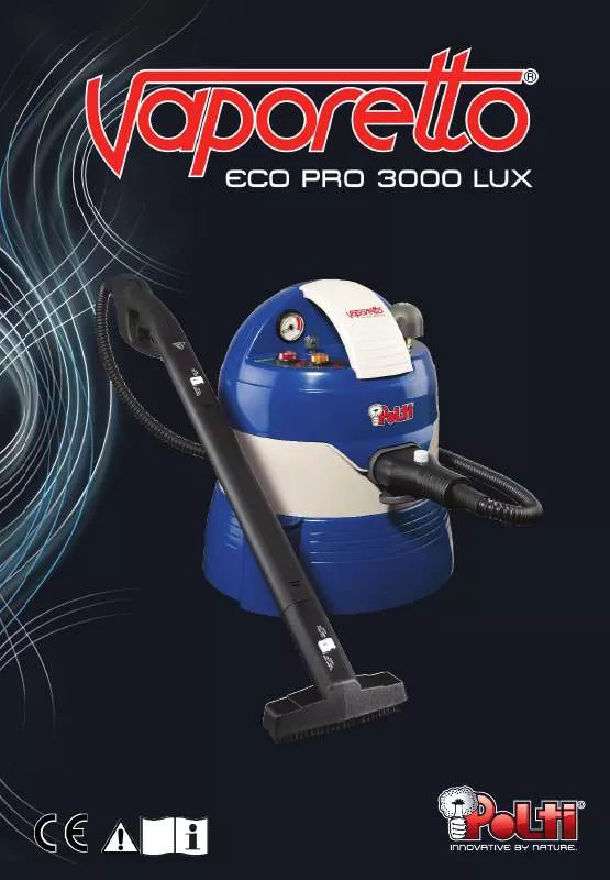 Mode d'emploi POLTI VAPORETTO ECO PRO 3000 LUX