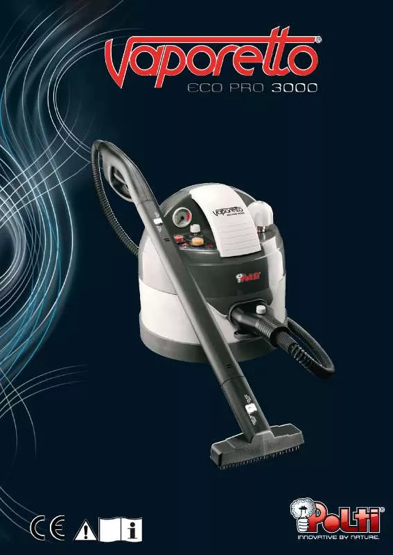 Mode d'emploi POLTI VAPORETTO ECO PRO 3000