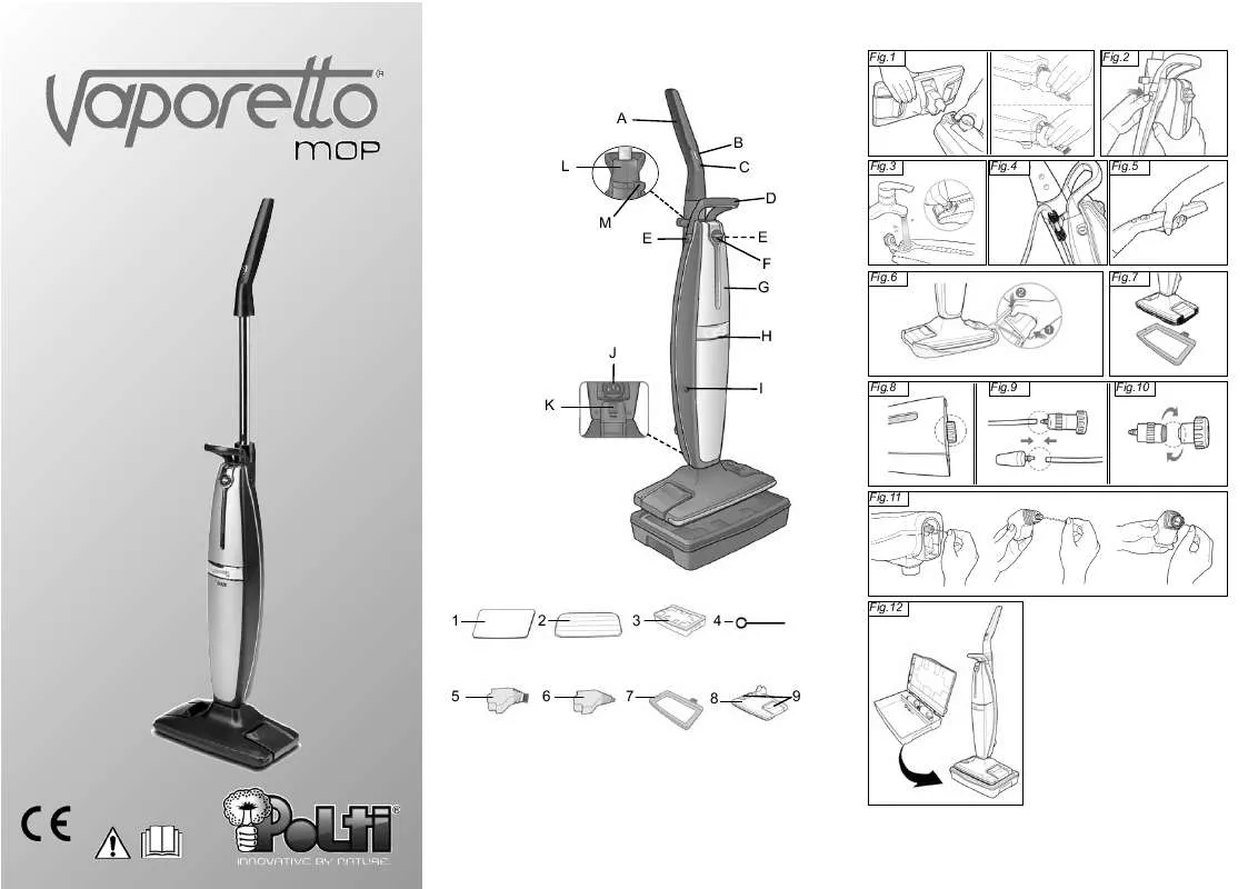 Mode d'emploi POLTI VAPORETTO MOP