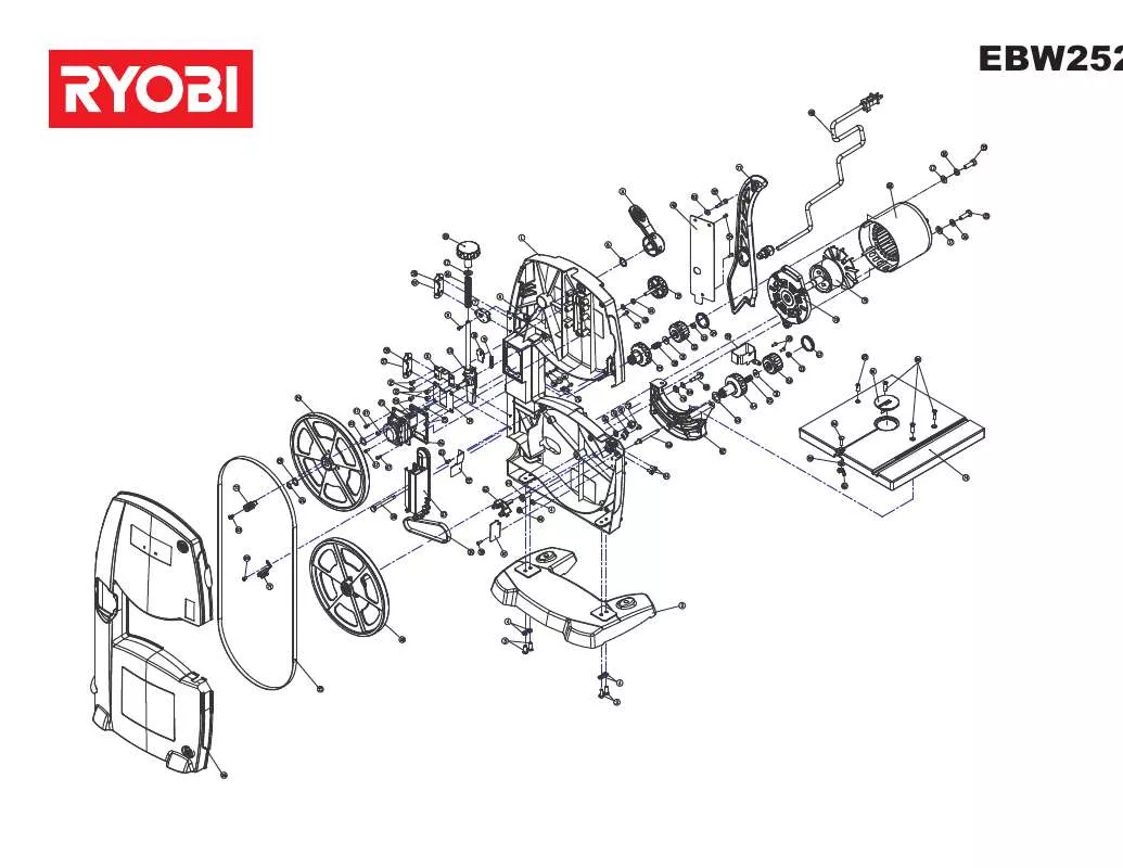 Mode d'emploi RYOBI EBW2523