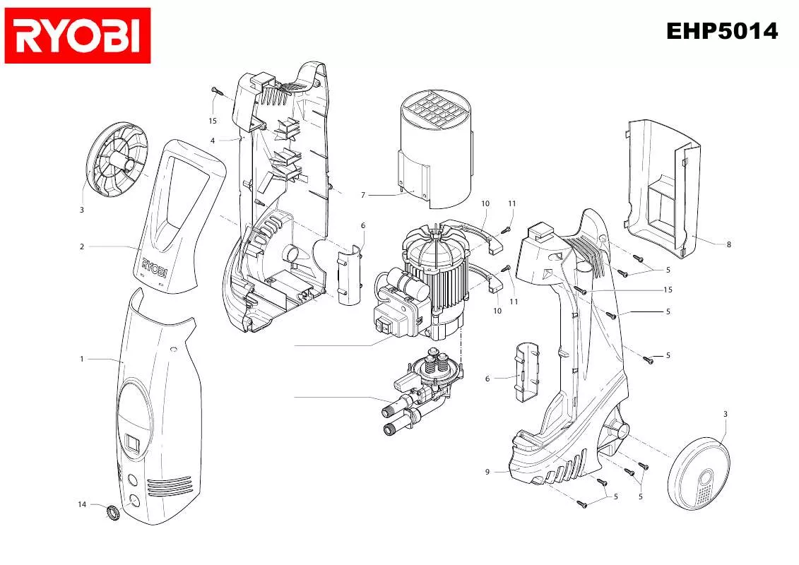 Mode d'emploi RYOBI EHP5014