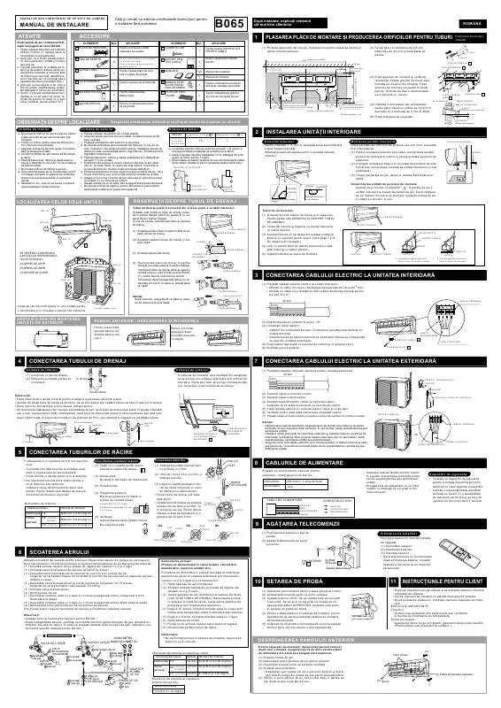 Mode d'emploi SHARP AY-XP9HR