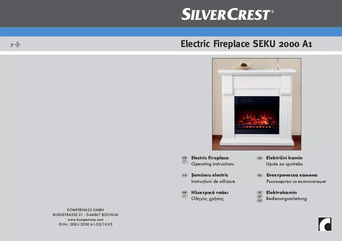 Mode d'emploi SILVERCREST SEKU 2000 A1