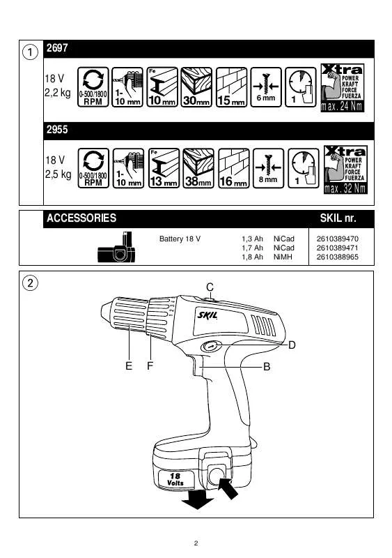 Mode d'emploi SKIL 2697