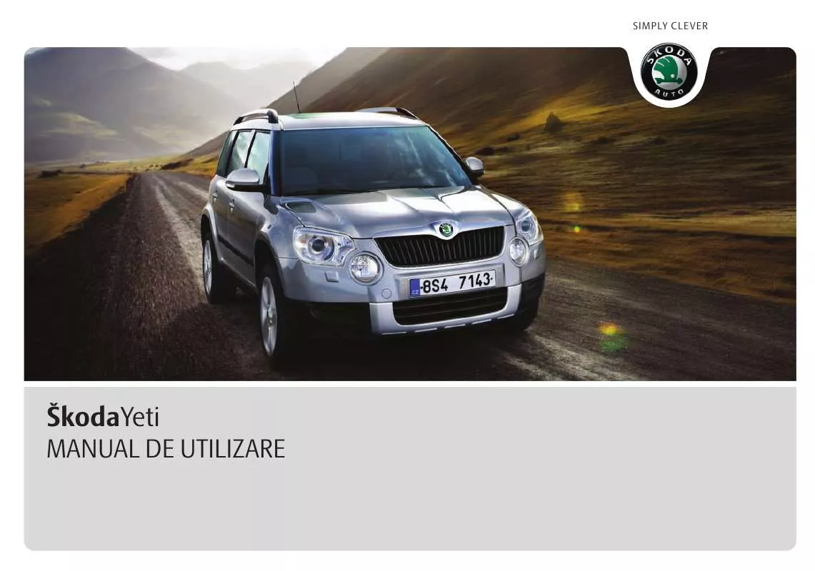 Mode d'emploi SKODA YETI