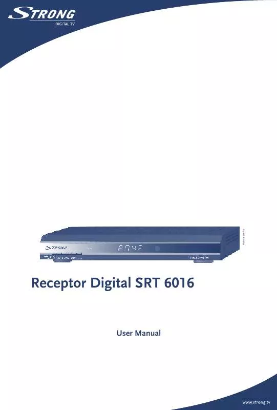 Mode d'emploi STRONG SRT 6016