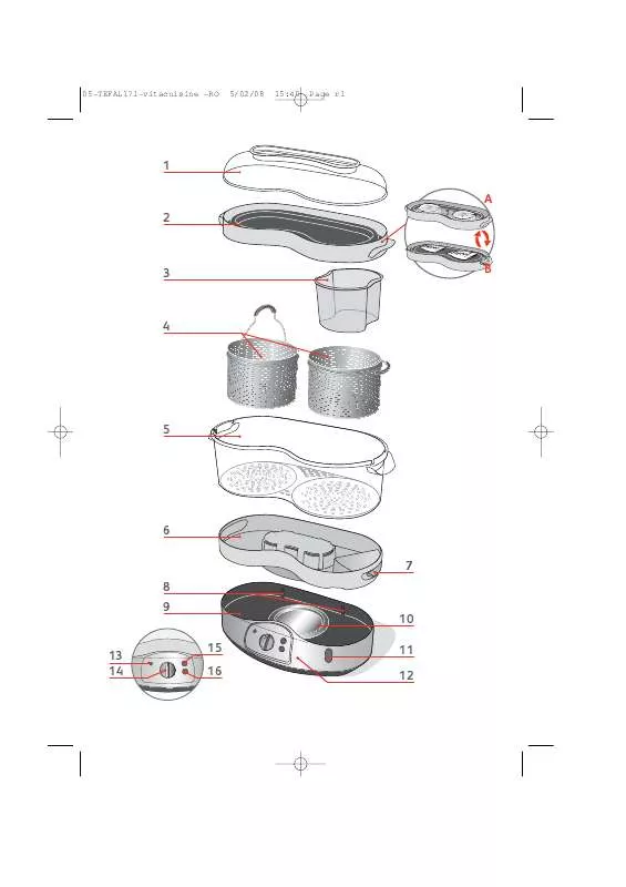 Mode d'emploi TEFAL VS400