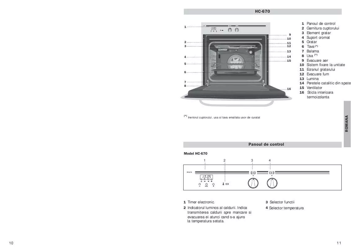 Mode d'emploi TEKA HC-670