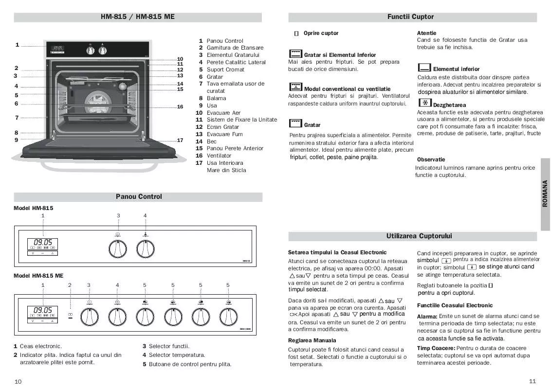 Mode d'emploi TEKA HM-815 ME