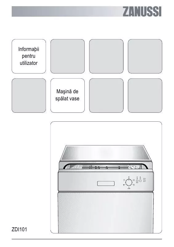 Mode d'emploi ZANUSSI ZDI101X